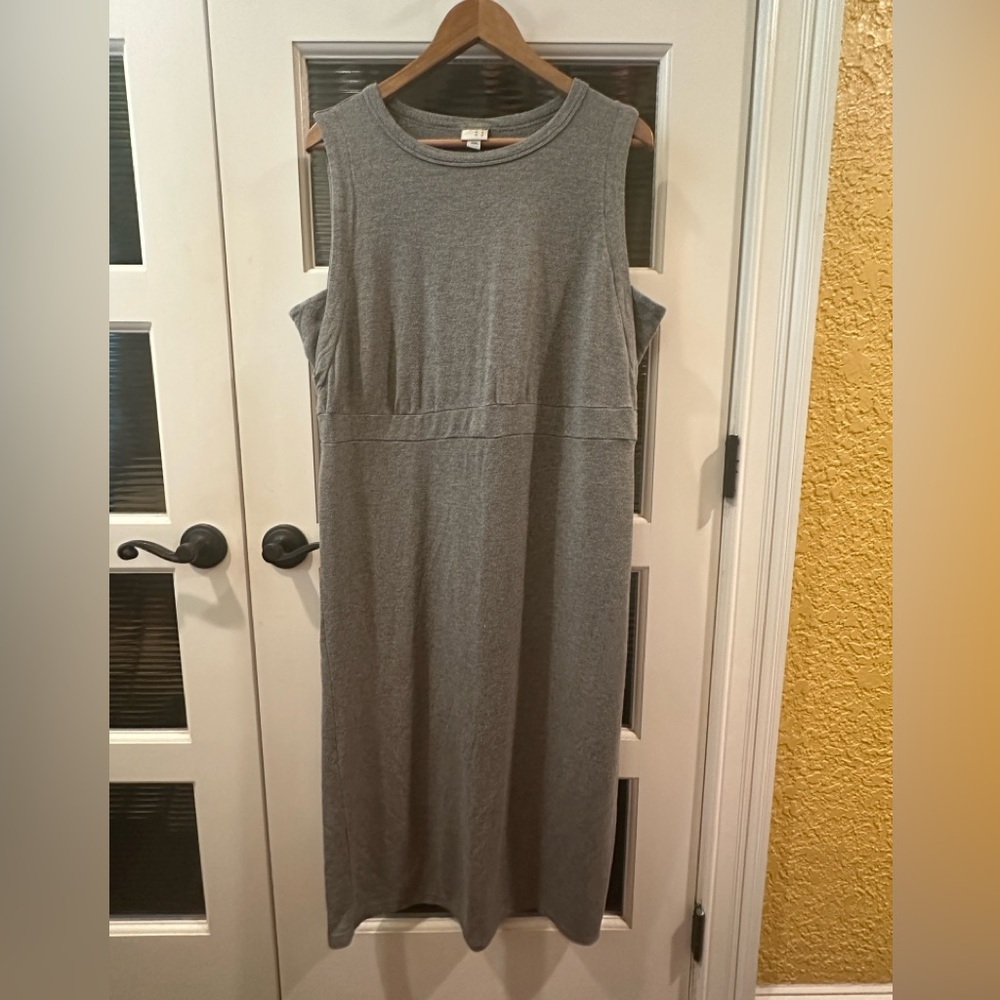 A New Day Gray Sleeveless Women's Dress XXL